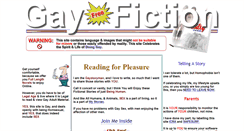 Desktop Screenshot of gay-fiction.com